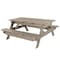 Highwood Usa Rectangle Hometown Picnic Table, Woodland Brown, 6 ft L, 30 in H Overall AD-TBL-HI02-WBR - alternate 1